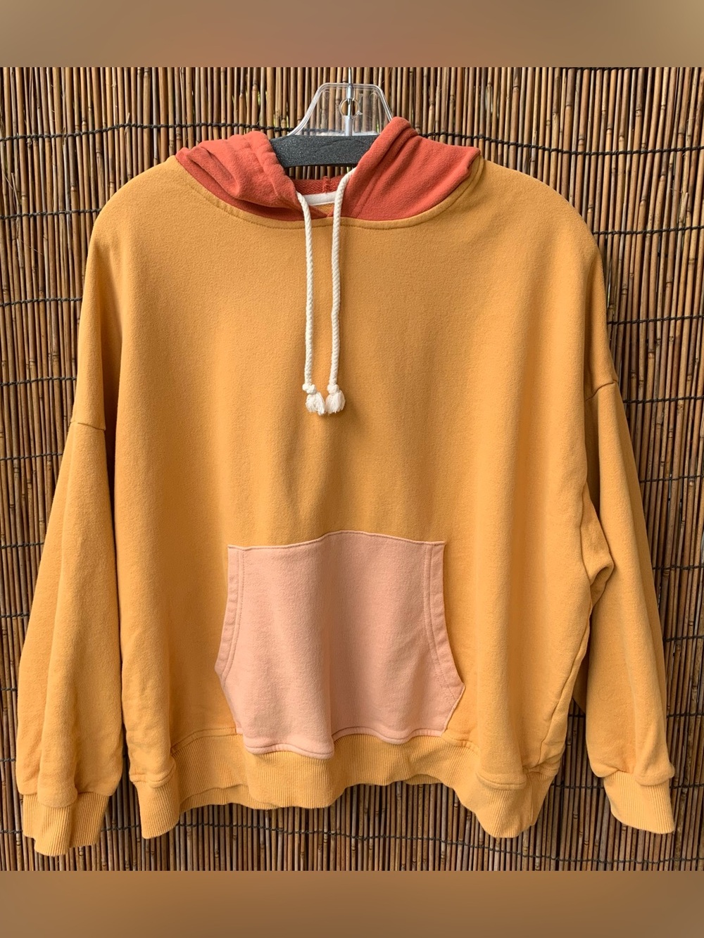 Mollusk California color block hoodie sweatshirt size XS